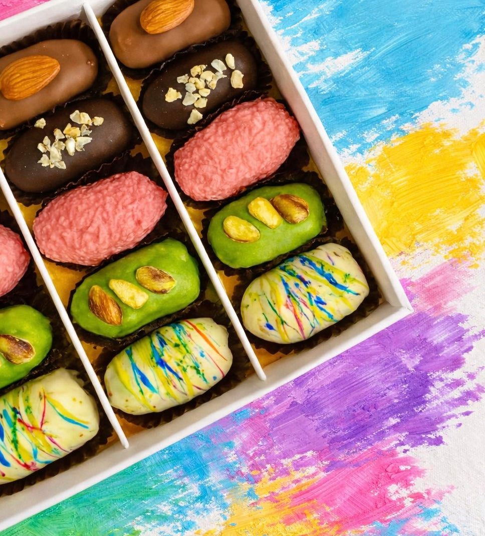 chocolate dates gift box