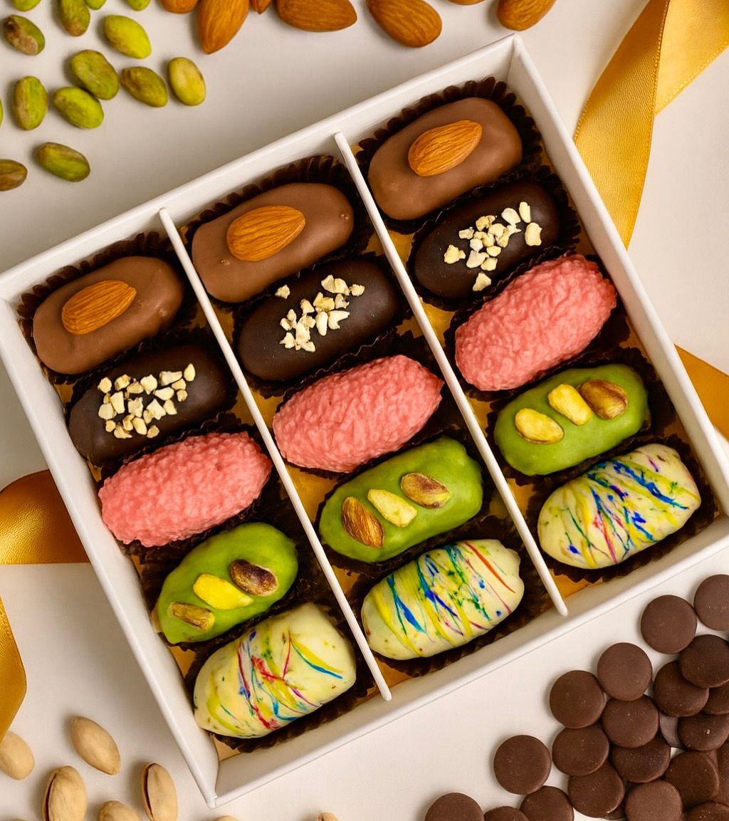 chocolate dates gift box