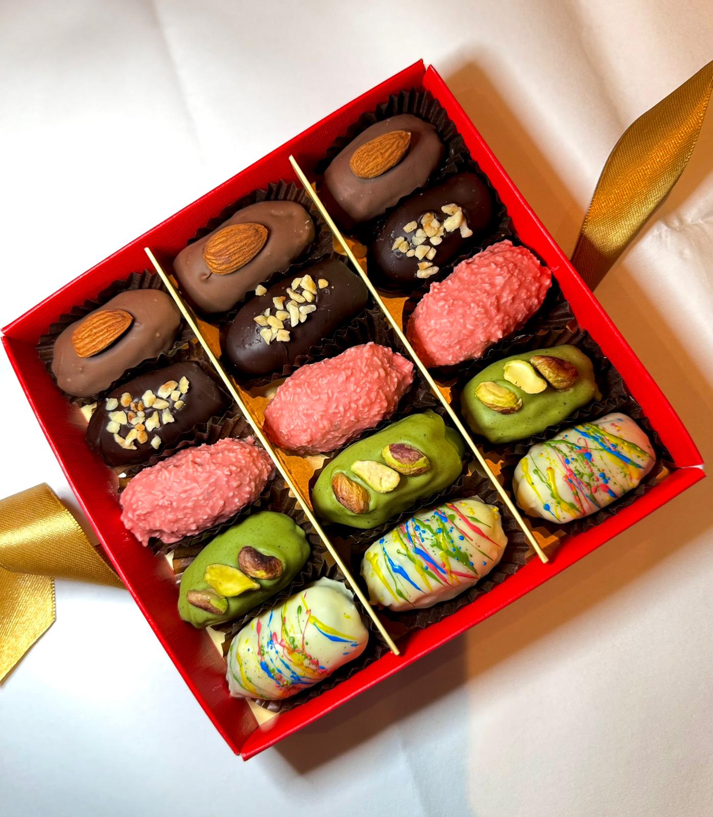 chocolate dates gift box
