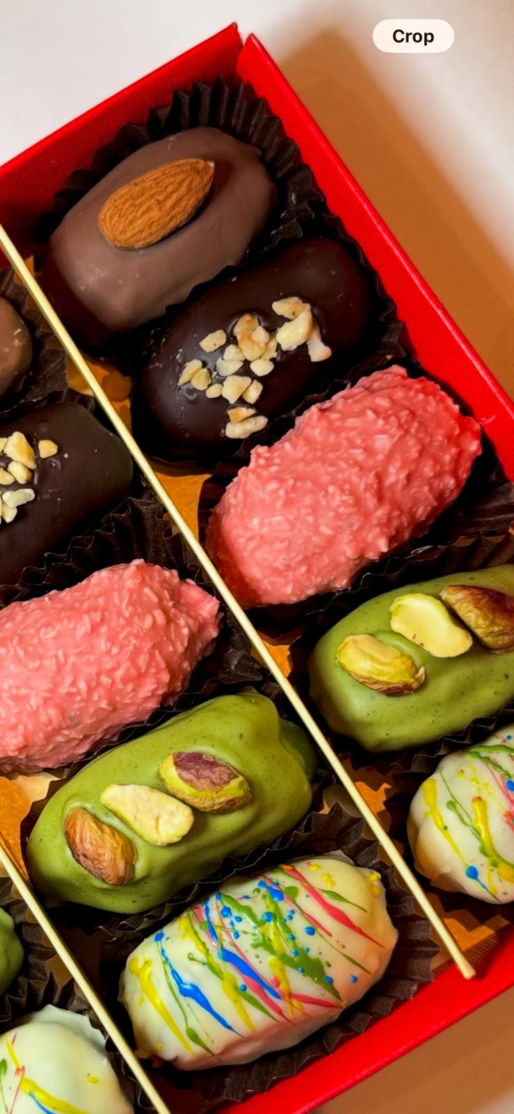 chocolate dates gift box