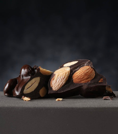 Nutty chocolate clusters